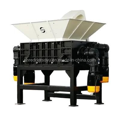 CE Approved Manufacturing Double Shaft Shredder
