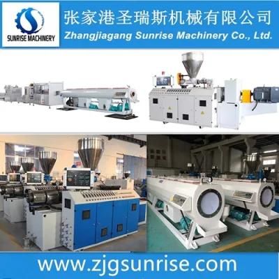 Twin Screw Extruder Type PVC Pipe Production Line