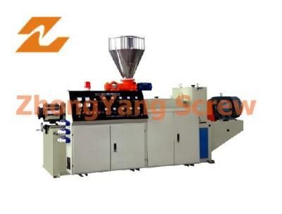 Twin Screw Extruder PVC Pipe Sheet Granule Pelletizing