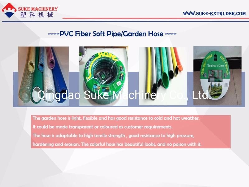 PVC Garden Hose Making Extrusion Extruder Machine