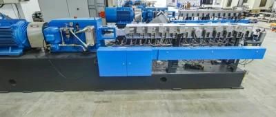 Co-Rotating Double Screw Twin Screw Extruder for Colour Masterbatch