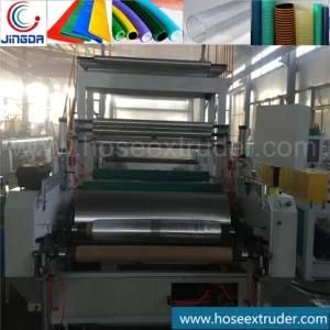 PVC Wrapping Film Extruder Machine Equipment for Packaging Plastic Hose Rolls and Coils