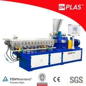 Small Twin Screw Extruder Used for Polyethylene Pigment Pelletizing
