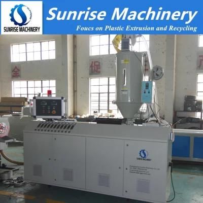 Sunrise PVC Pipe Twin Screw Extruder HDPE Pipe Extruder