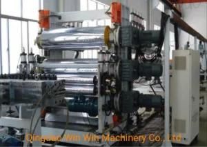 One Layer Plastic Shee 40mm Single Screw Extruder Machine