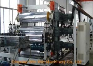 One Layer Plastic Shee 40mm Single Screw Extruder Machine