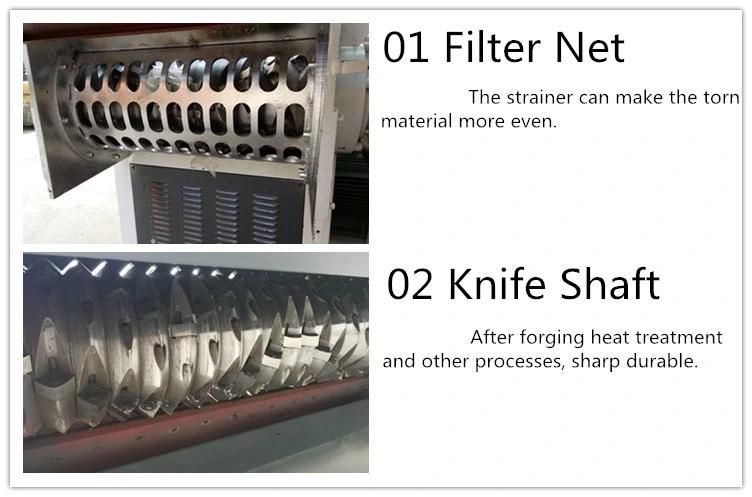 Wholesale High Quality Plastic Single Shaft Shredder Machine Ensure Safety and Stability