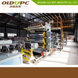 PVC Twin Extruder Free Foam Sheet Production Line