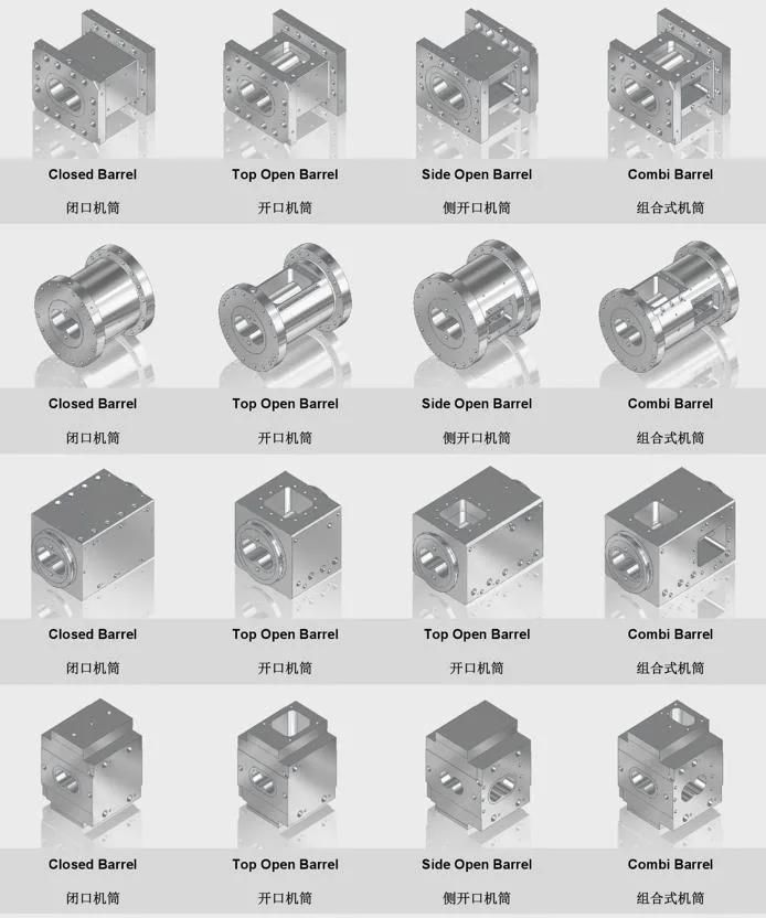 Barrel for Plastic and Food Parallel Twin Screw Extruder