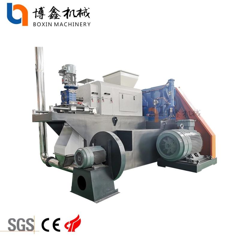 100-1500kg/H Large HDPE Pipe Single Shaft Shredder and Crusher Machine