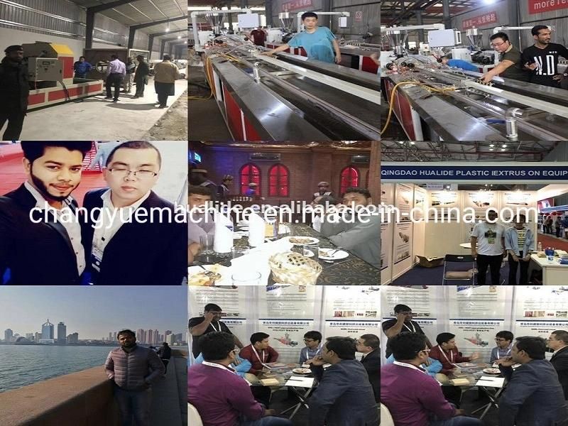 China PVC WPC Foam Board Panel Profile Making Machine Production Line