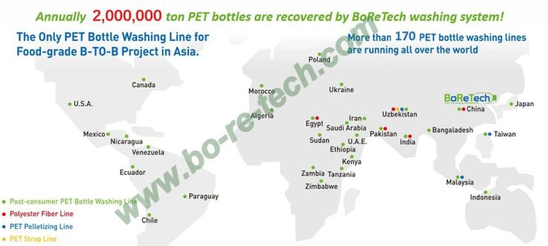 Dry Trommel for PET Bottle Recycling System