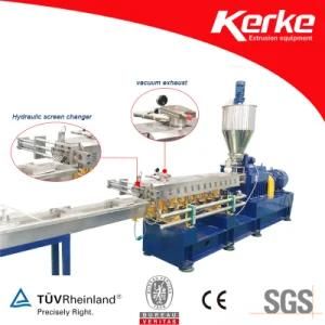 Twin Screw Extruder PA6+GF Pellet Making Machine for Sale