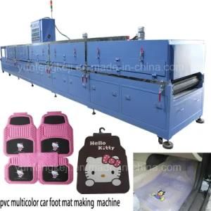 PVC Multicolor Car Foot Mat Making Machine Production Line