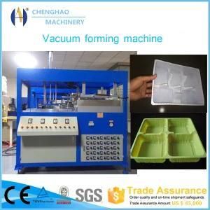 Small Cheap Blister Vacuum Forming Machine for PVC Tray, Machine for Sale