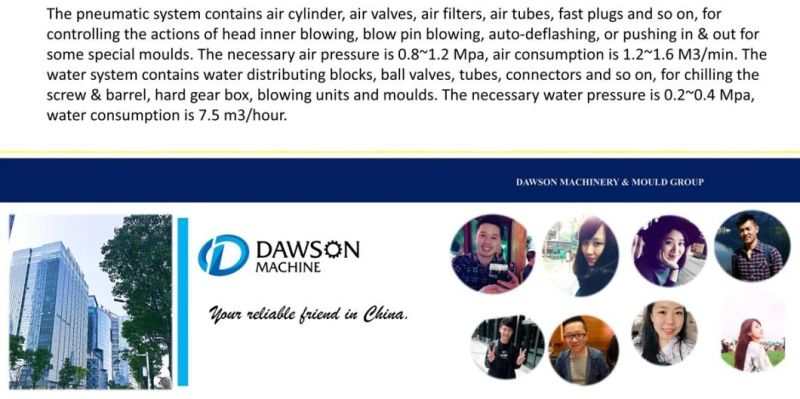 HDPE PP Bottles Extrusion Automatic Blow Molding Machine Hot Sale