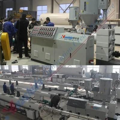 Plastic Extruder Water Supply Pipe Extrusion Line