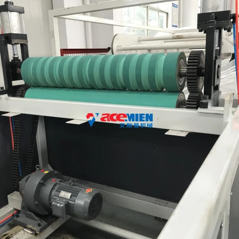 PVC Roof Tiles Extruder Raw Material Plastic Corrugated Roof Sheet Extrusion Line Widht 1130mm 930mm Thickness 2.0mm Sheet Line