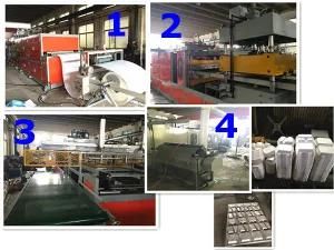 Automatic Plastic Thermoforming Making Machine