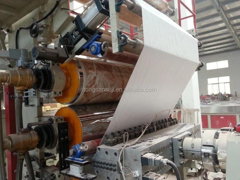 Stone Form and PVC Artificial Marble/Stone Board Stone PVC Marble Sheet Extrusion Machine