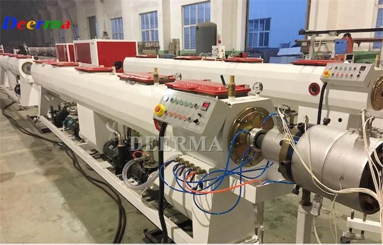 PE Water Pipe Making Machine / PE Gas Pipe Production Line