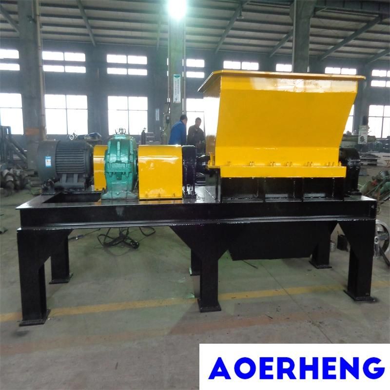 Small Pet Carcass Wooden Waste Processing Shredder with Automatic Feeding