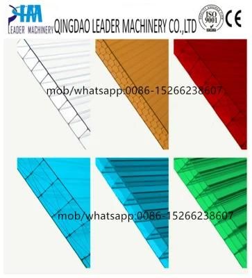 UV Resistance PC Polycarbonate Sunshine Roof Panel Making Machine Plant