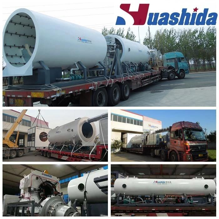 Huashida Production Line of Polyethylene Jacket Pipe for PU Pre-Insulated Pipe of Distric Heating