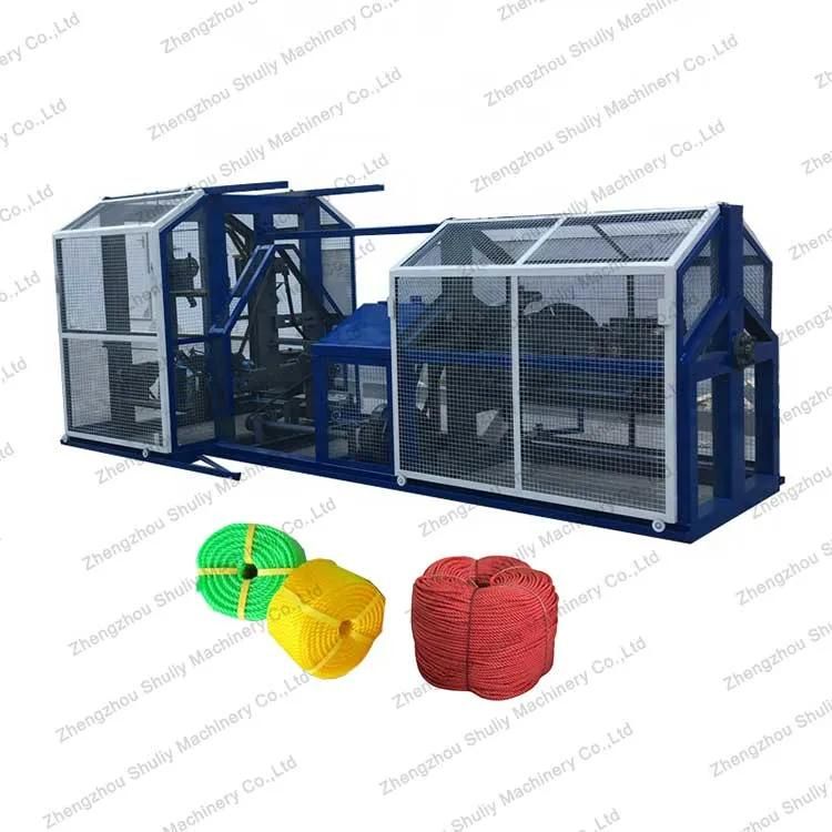 3 or 4 Strands PP PE Twisted Rope Monofilament Rope Twisting Machine Plastic Rope Twine Making Machine