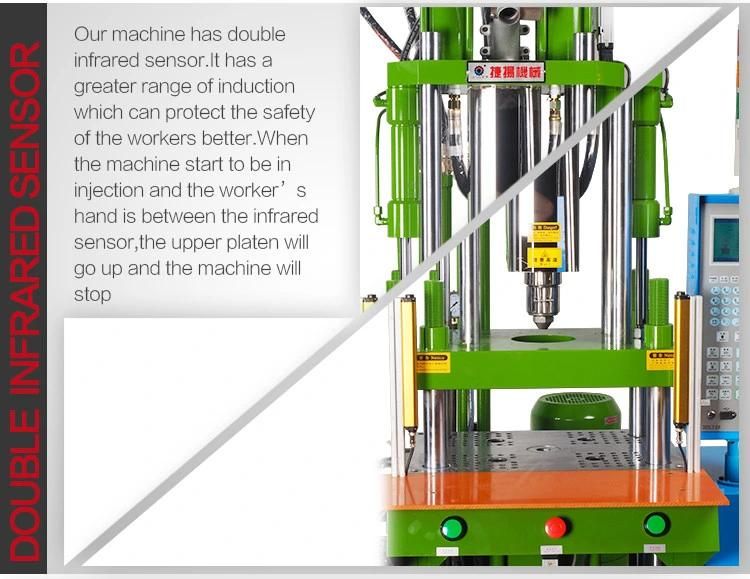 25 Ton PVC Patch Cord Cable Injection Moulding Making Machine with High Quality