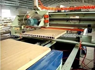 Full Auto Plastic Machinery WPC WPC Sheet Board Panel Extrusion Production Line