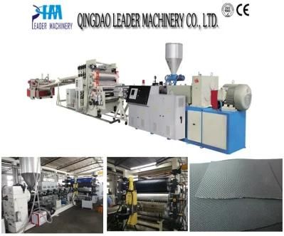 PP PE Thick Board Plate Plastic Machinery Line Extrusion