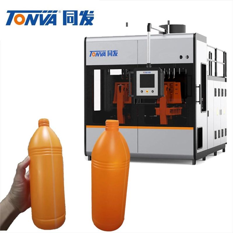 Hyrbid Type Tonva Extrusion Blow Molding Machine for Plastic HDPE Detergent Bottle Making