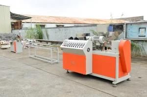 High Capacity Multicolor PP PE Plastic Mini Rattan Extruder Machine