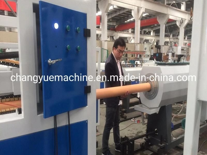High Speed Plastic Machine Plastic Extruder PP PE PVC Plastic Pipe Making Machine