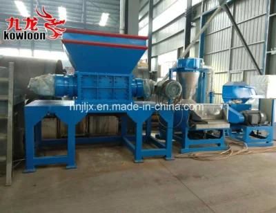 Energy Saving Industrial Scrap Metal Two Shaft Shredder