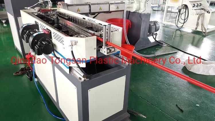 Plastic PP PE PVC Flexible Corrugated Pipe Machine