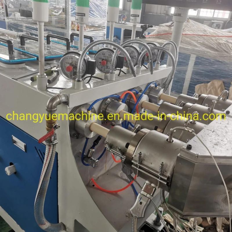 Four Cavity PVC Conduit Pipe Extrusion Production Line