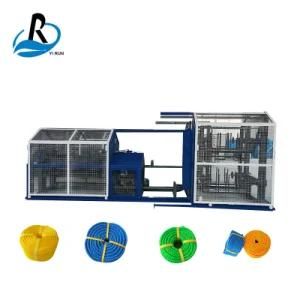 New Type of Plastic Rope Making Machine Which Combines The Two Processes of Strand Making ...