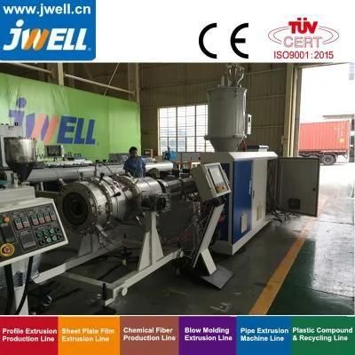 #Jwell Energy-Saving HDPE Solid Wall Pipe 250mm High-Speed Extrusion Production ...