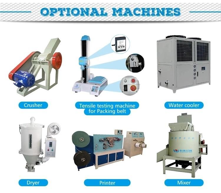 PP Strap Band Making Machine 4 Lines Extrusion Line