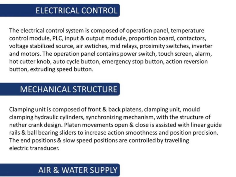 Accumulation Type Blow Molding Machine for Floating Solar Panel Pontoons