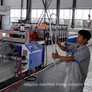 Plastic PVC Foam Board Extrusion Line with ISO9001 Approved