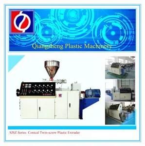 Sjsz Series Conical Twin-Screw Plastic Extruder