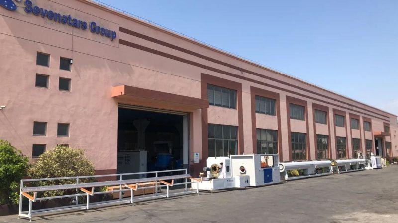PVC Pipe Making Machine 20-630mm Plastic Extrusion Line