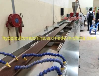 WPC Exterior Outdoor Wall Decking / Cladding Making Machine / Production Line