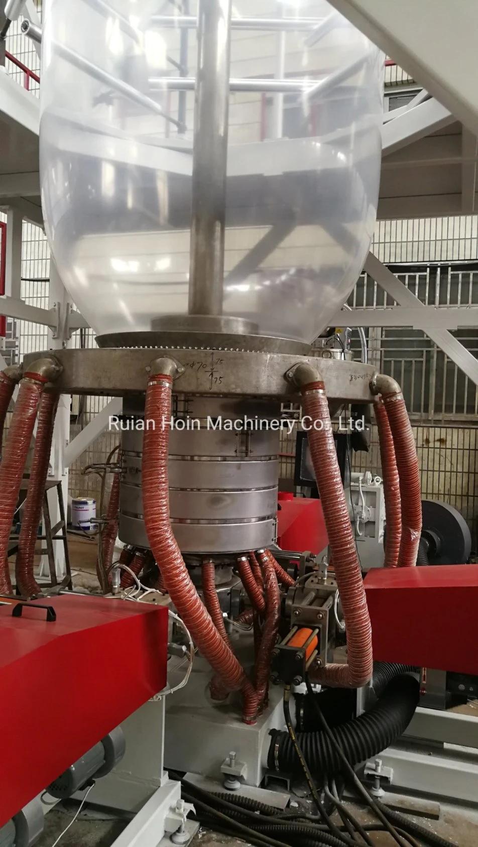 Three Layers Tower Rotation Coextrusion Blown Film Machine