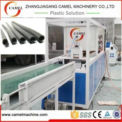 PVC Soft Sealing Strip Making Machine with Single Screw Plastic Extruder