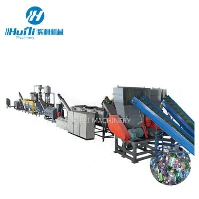 High Efficient Pet Bottle Crushing Washing Drying Recycling Machine Pet Bottle Flakes ...