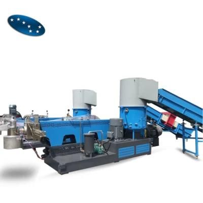 Factory Direct Sale PE PP Film Recycling Plastic Granulating Machine